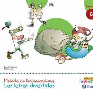 Las letras divertidas pauta cuaderno 6 Infantil