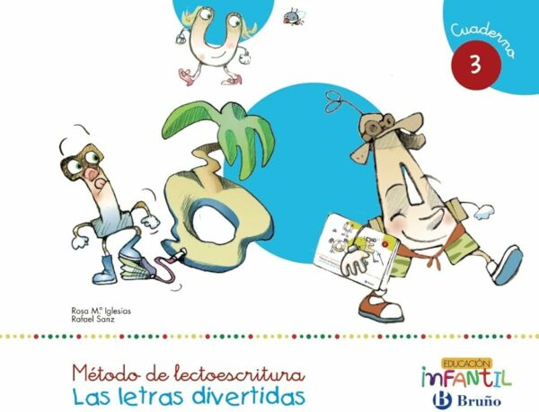 Las letras divertidas pauta cuaderno 3