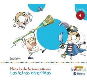 Las letras divertidas pauta cuaderno 4