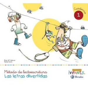 LAS LETRAS DIVERTIDAS PAUTA CUADERNO 1
